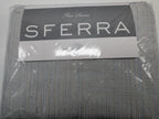 Sferra Modelli Aquamarine King Duvet Set 3PC Cotton Jacquard Reverses Italy NEW13