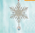 Lenox Disney Frozen Ornament Set of 3 Queen Elsa Snowflake Olaf Christmas NEW11