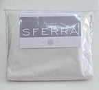 Sferra Celeste Ivory King Sheet Set 4PC 100% Cotton Percale 406TC Soft Italy NEW1