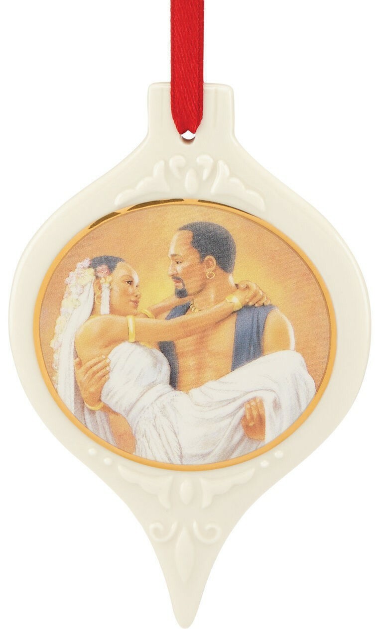 Thomas Blackshear Wedding Ornament Love For A Lifetime Ebony Visions Lenox NEW4