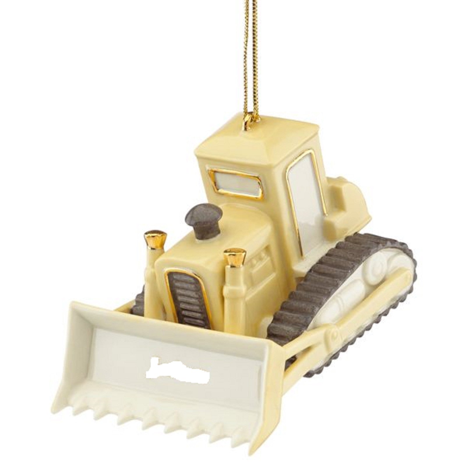 Lenox My Yellow Bulldozer Ornament Heavy Construction Christmas Gift RARE NEW5