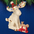 Lenox 2025 Marcel Moose Figurine Ornament Annual Gift Squirrel Christmas NEW2