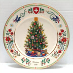 Lenox Switzerland Collector Plate 2024 Christmas Trees Around The World 34th NEW1