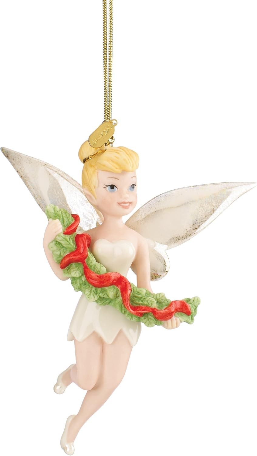 Lenox Disney 2014 Tinkerbell Ornament Figurine Pixie Trimmings With Tink NEW4