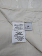 Yves Delorme Amazone Counterpane Golden Tint Jacquard Silk Sateen Embroidery NEW8