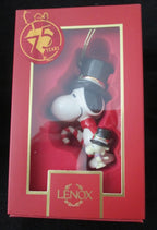 Lenox 2025 Peanuts Snoopy & Woodstock Ornament Candy Cane Beagle Christmas NEW3