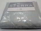 Sferra Modelli Aquamarine King Duvet Set 3PC Cotton Jacquard Reverses Italy NEW1