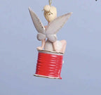 Lenox Disney 2021 Tinkerbell Figurine Ornament Pixie Fairy Christmas Ribbon NEW1