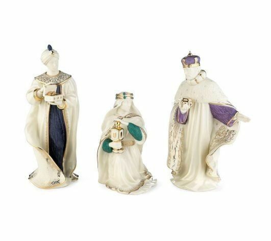 Lenox First Blessing Nativity Three Kings Figurines 3 Wise Men Christmas NEW6