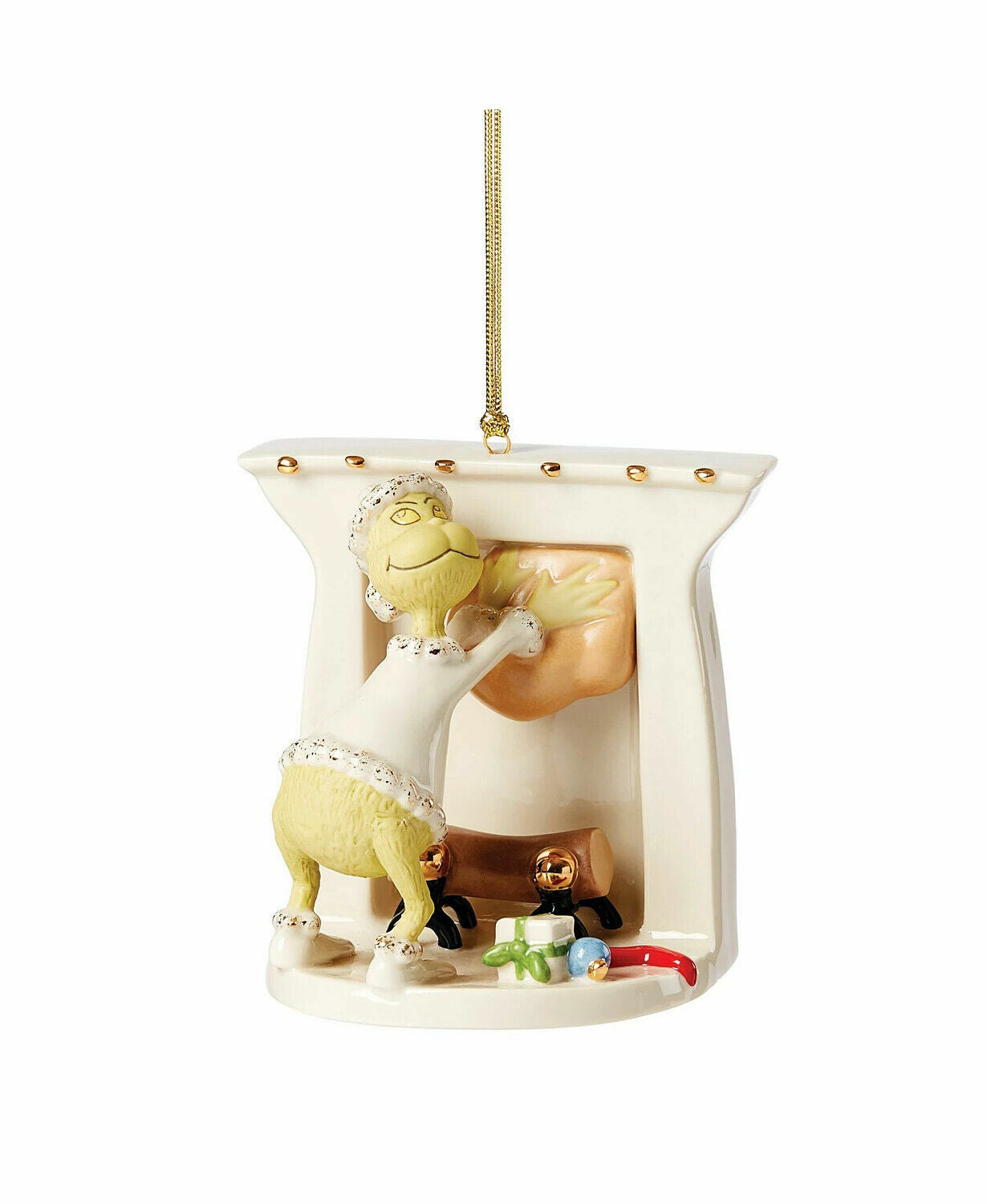 Lenox Gift Stealing Grinch Figurine Ornament Dr. Seuss Who Stole Christmas NEW3