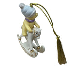 Lenox Disney 2024 Pooh Baby's 1st Christmas Rocking Horse Ornament First NEW7