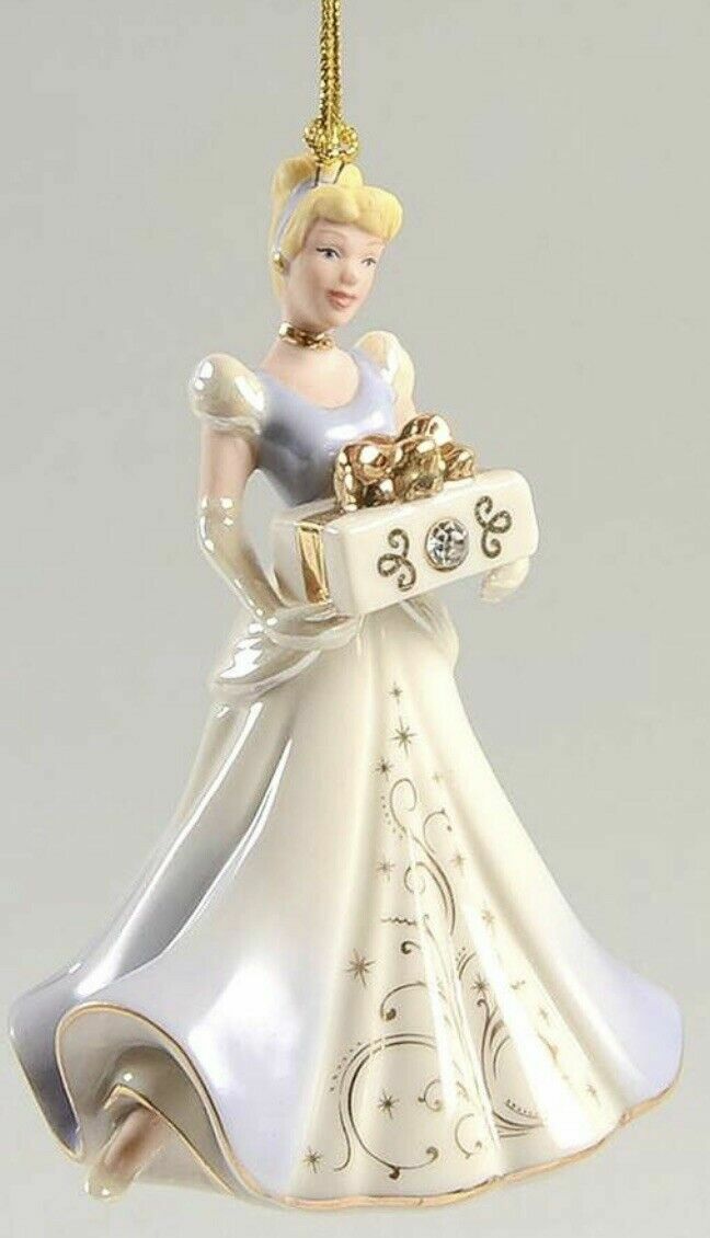 Lenox Disney Princess Cinderella Figurine Ornament  Gem Gift Box Christmas NEW1