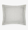 Sferra Veroli Ice Standard Sham Textured Tile Motif Cotton Matelassé Italy NEW0
