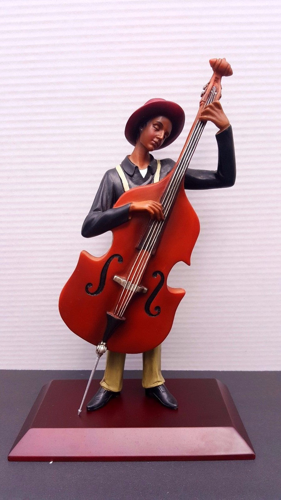 Lenox John Holyfield The Bassist Jazz Figurine Select Edition Ebony Visions NEW1