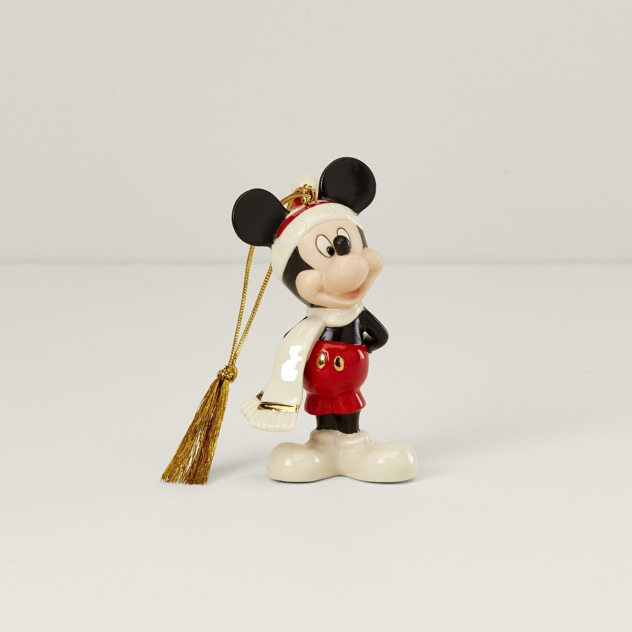 Lenox Disney Mickey & Minnie Winter Fun Figurine Ornament No Date Christmas NEW7