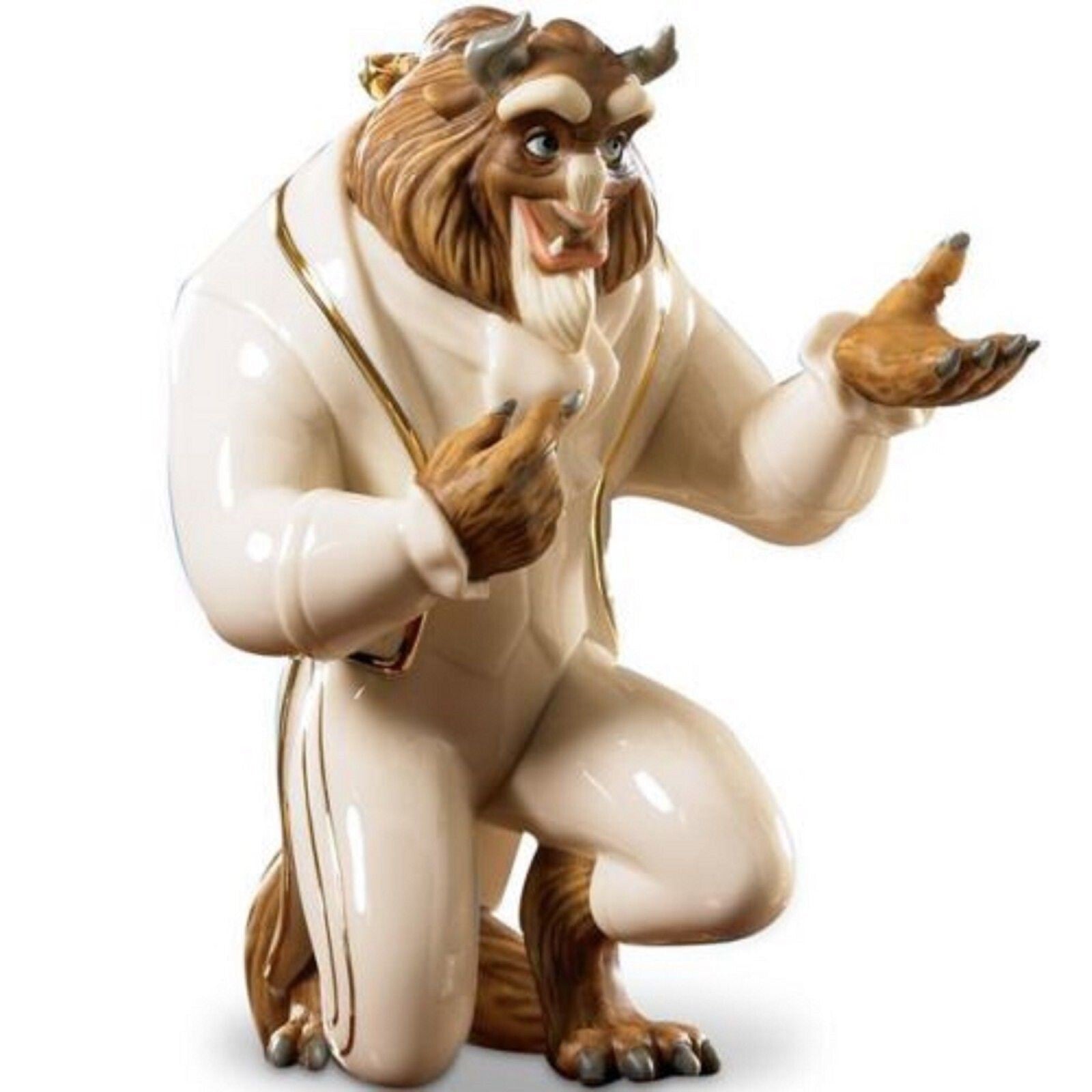 Lenox Disney Beast Figurine My Heart My Hand  Beauty and The On Bended Knee NEW0