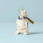Lenox Disney R2-D2 Star Wars Droid Ornament Figurine White Bow Christmas NEW9