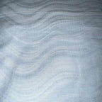 Sferra Onda Queen Duvet Cover Aquamarine Print Cotton Sateen Jacquard Italy NEW9