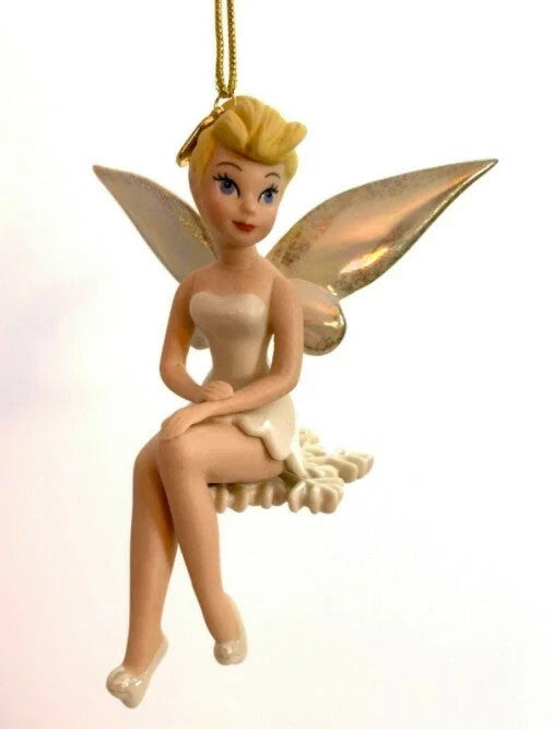 Lenox Disney 2018 Tinkerbell  Figurine Ornament Snowflake Pixie Christmas NEW5