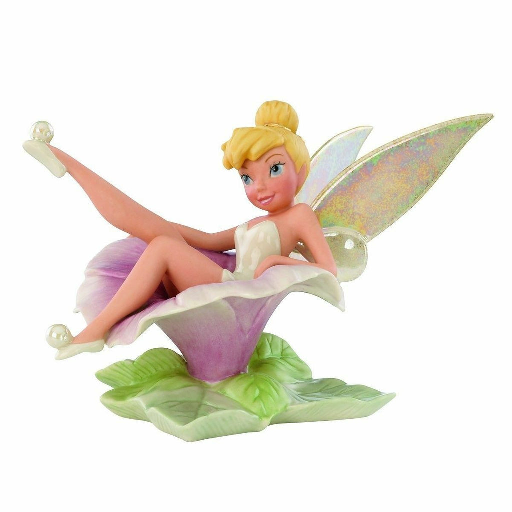 Lenox Tink's Flowery Frolic Figurine Tinkerbell Fairy Pixie In Morning Glory NEW0