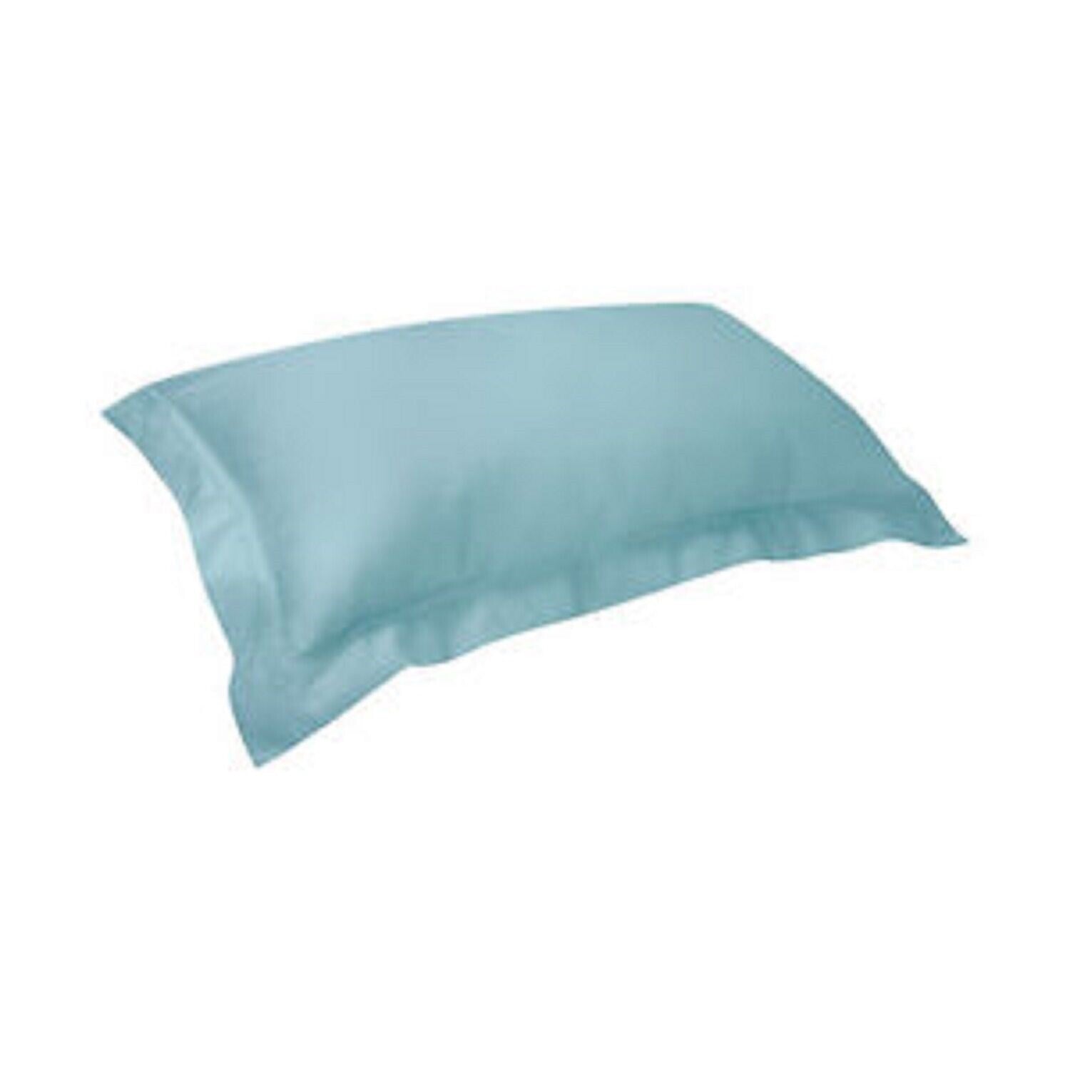 Yves Delorme Triomphe Aqua Queen Duvet Set 3PC Egyptian Cotton Sateen Lagon NEW10