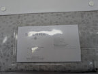 Sferra Catella Queen Grey Duvet Set 3PC Squares Cotton Sateen Jacquard Italy NEW12