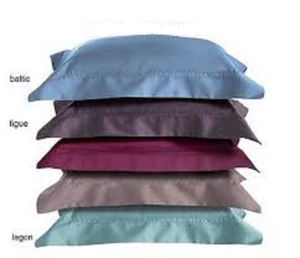 Yves Delorme Triomphe Taupe Queen Flat Sheet Sureau Egyptian Cotton Sateen NEW7