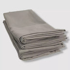 Sferra Squire Grey Tablecloth & 16 Napkins Diamond Pique 70"X126" Easy Care NEW1