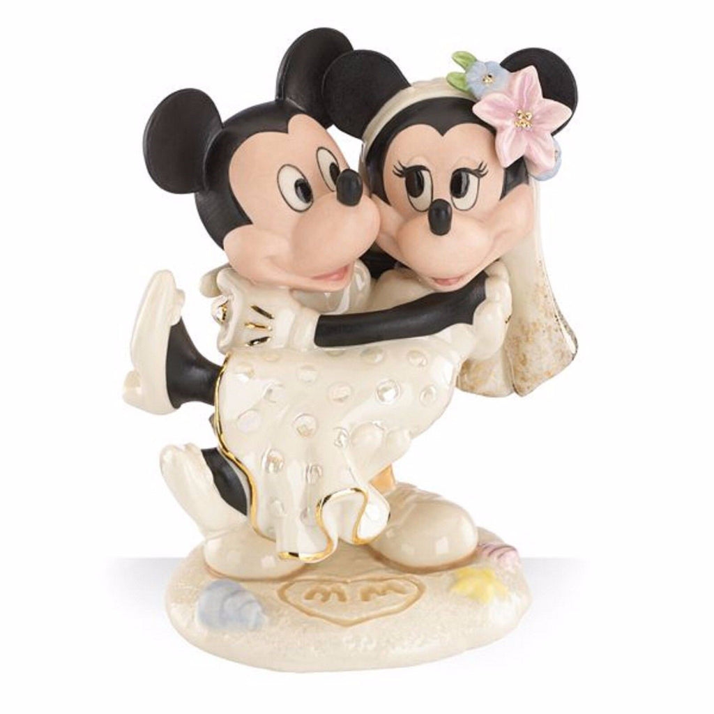 Lenox Disney Minnie's Dream Beach Wedding Figurine Cake Topper Mickey Mouse NEW1