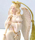 Lenox 2022 Heavenly Angel With Horn Figurine Ornament Star Annual Christmas NEW3