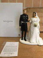 Royal Doulton Prince Harry & Meghan Figurine Royal Wedding HN5929 LE NEW IN BOX7
