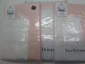 Yves Delorme Walton White  King Duvet Set 3PC  Blush Insert Egyptian Cotton NEW0