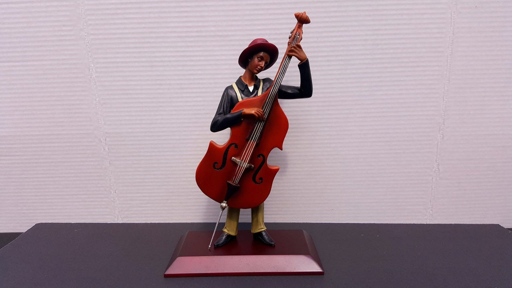 Lenox John Holyfield The Bassist Jazz Figurine Select Edition Ebony Visions NEW5