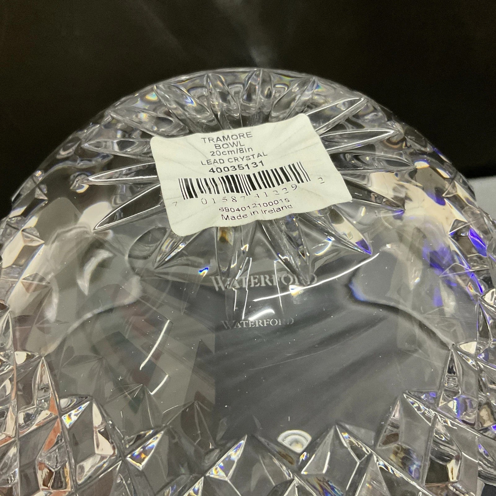 Waterford Crystal Tramore 8" Bowl Master Craft #40035131 Ireland Gift NEW IN BOX4