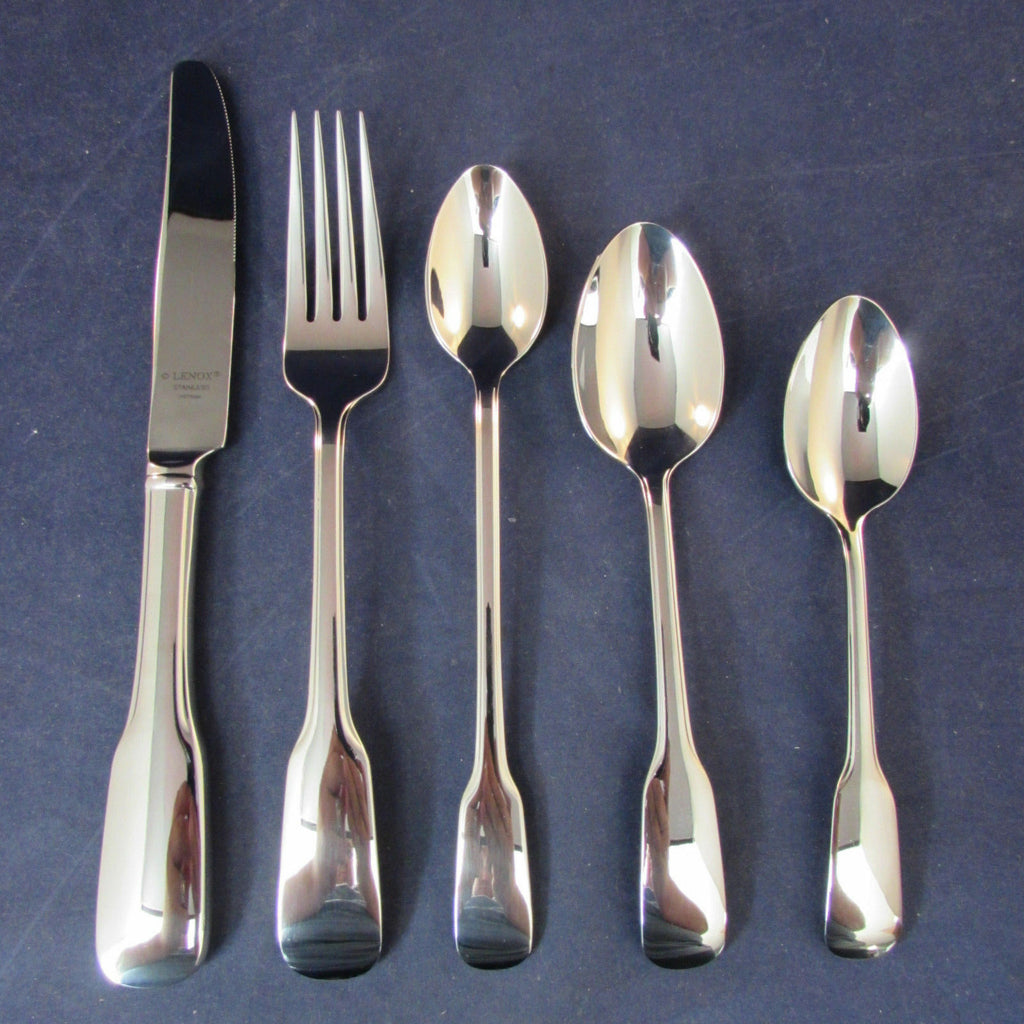 Lenox Lakedale 72 PC Flatware Set Service For 12 With 12PC Hostess Set 18/10 NEW4