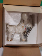 Lenox 2003 Moose Figurine Ornament Annual Moosechief Marcel Christmas COA NEW4