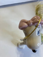 Lenox Peanuts Belle's Christmas Surprise Ornament Snoopy's Sister Beagle Dog NEW5