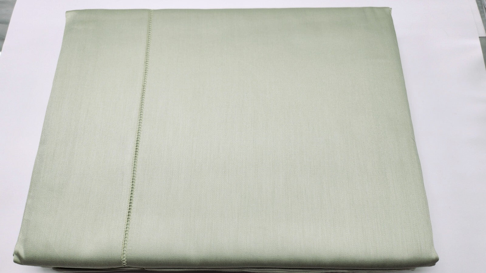 Sferra Elyse Green King Sheet Set 4PC 100% Egyptian Cotton Sateen Silky Italy3