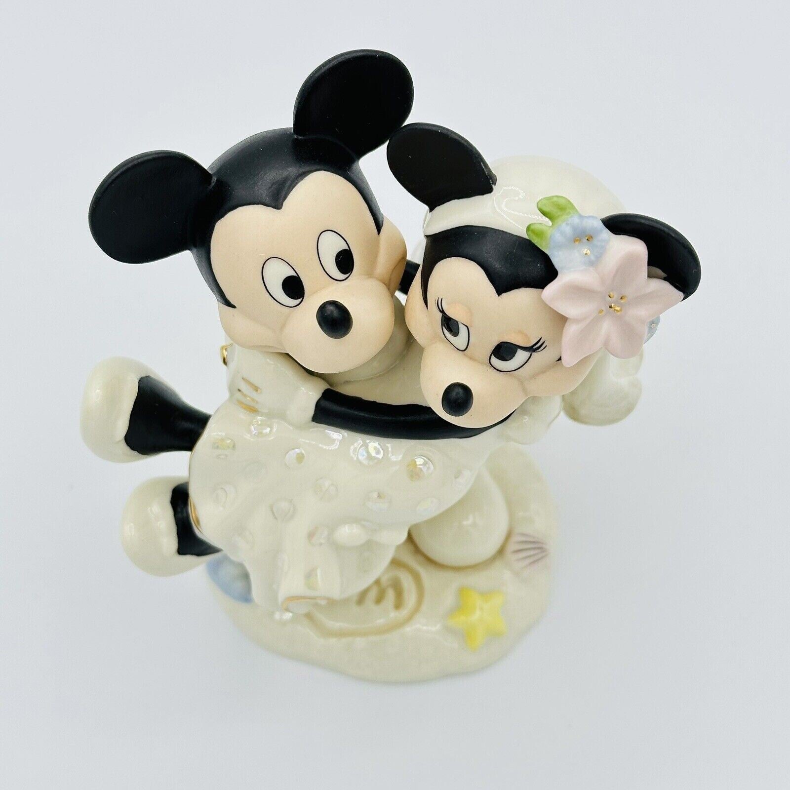 Lenox Disney Minnie's Dream Beach Wedding Figurine Cake Topper Mickey Mouse NEW5