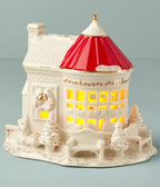 Lenox Mistletoe Park Lighted Book Store Figurine Village Treasures Christmas NEW12