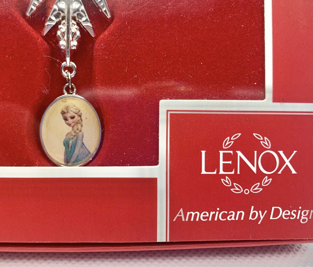 Lenox Disney Frozen Ornament Set of 3 Queen Elsa Snowflake Olaf Christmas NEW9