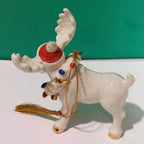 Lenox 2003 Moose Figurine Ornament Annual Moosechief Marcel Christmas COA NEW7