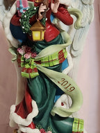 Lenox 2019 Anna Angel of Glory Pencil Figurine Christmas Plaid Ribbon COA LE NEW5
