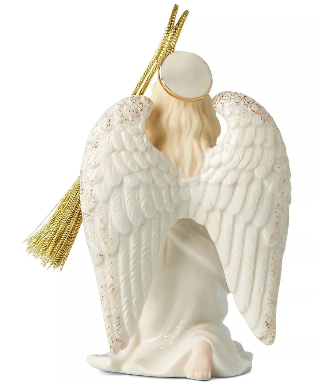 Lenox 2022 Heavenly Angel With Horn Figurine Ornament Star Annual Christmas NEW10
