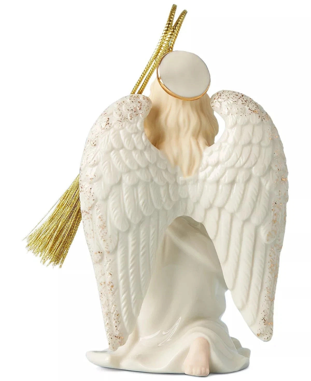 Lenox 2022 Heavenly Angel With Horn Figurine Ornament Star Annual Christmas NEW10