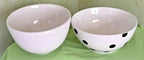 Kate Spade NY Large Mixing Bowl Set 2PC  All In Good Taste Deco Dot Lenox NEW5