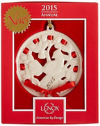 Lenox 2015 Partridge In A Pear Tree Ornament Porcelain Christmas Red Ribbon NEW2