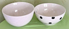 Kate Spade NY Large Mixing Bowl Set 2PC  All In Good Taste Deco Dot Lenox NEW7