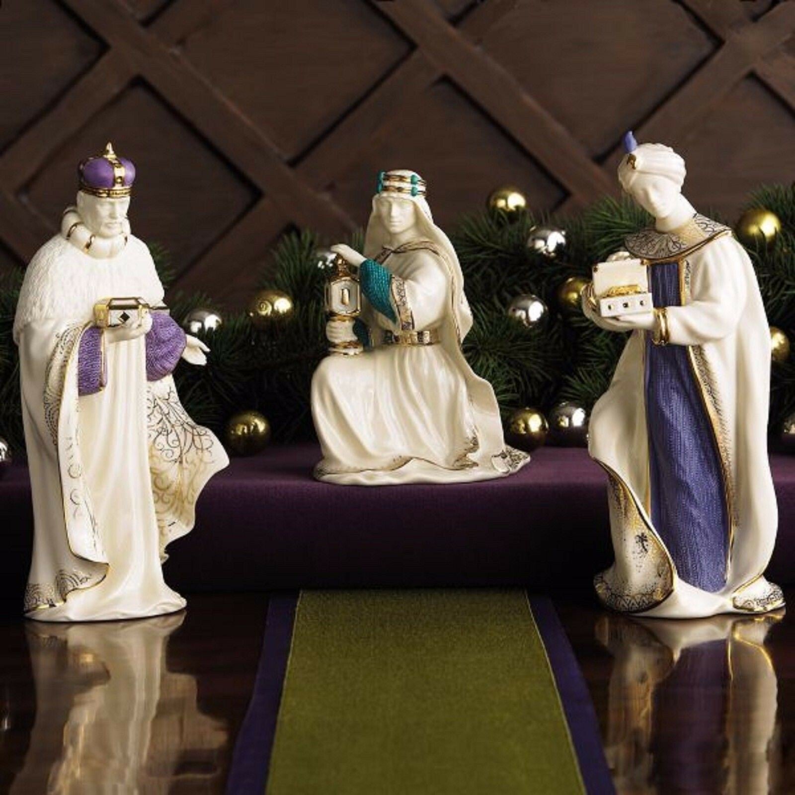 Lenox First Blessing Nativity Three Kings Figurines 3 Wise Men Christmas NEW1