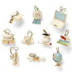 Lenox Graduation Miniature Tree with 10 Ornaments Diploma Cap Owl Award Book NEW4